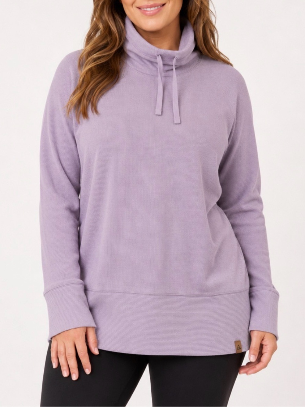 NEW Gerry Lavender Funnel Neck Women’s Sweater/sweatshirt SZ MD cozy top